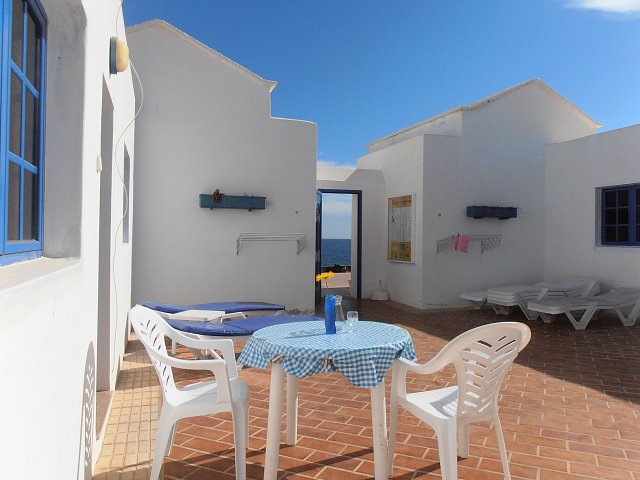 Sea views from the patio